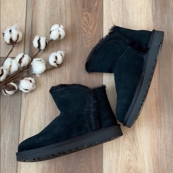 🍁UGG🍁 CLASSIC MINI FLUFF HIGH Low - Picture 5 of 12